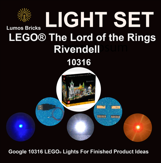 LEGO® The Lord of the Rings Rivendell 10316