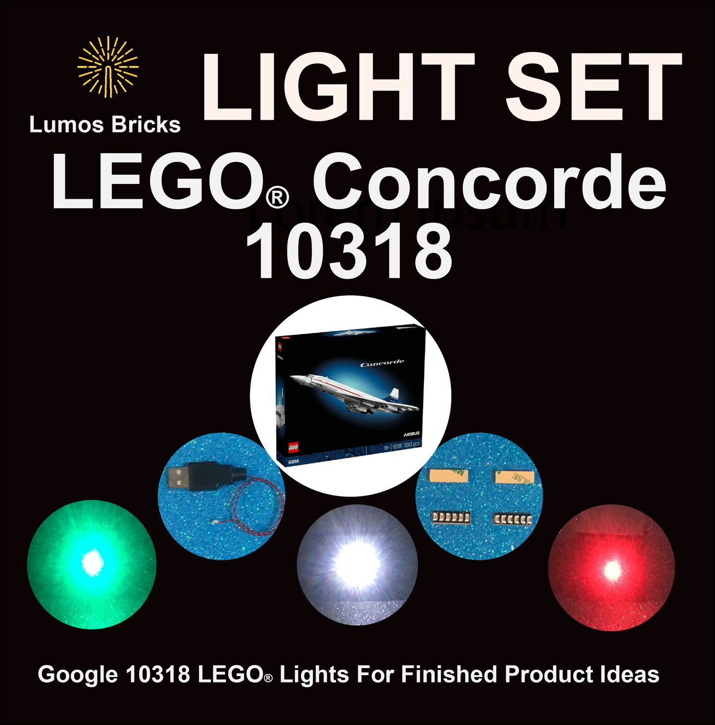 LEGO® Concorde 10318 Light Pack